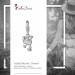 Silberdream SilberDream Charm Froschkönig Armband Anhänger 925 Silber FC3133 Kostenloser Versand
