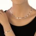 Silberdream SilberDream Collier Kette Muster 925er Silber 45cm Damen Halskette SDK437J Saisonschlussverkauf