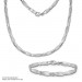 Silberdream SilberDream Collier Kette Muster 925er Silber 45cm Damen Halskette SDK437J Saisonschlussverkauf