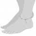 Silberdream SilberDream 28cm Fußkette Kugel 925 Silber SDF007 Exklusive Angebote