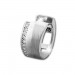 Silberdream SilberDream Creole Line Zirkonia weiß 925 Sterling Silber Damen SDO4306W Letzte 2 Tage