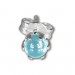 Silberdream SilberDream Ohrringe Kugel hellblau 925 Silber Ohrstecker SDO533H Riesige Rabatte