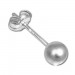 Silberdream SilberDream Ohrringe Kugel 5mm matt 925er Silber Ohrstecker SDO5545 Kostenloser Versand international