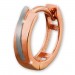 Silberdream GoldDream Creole Rose 333 Roségold Ohrring Echtschmuck GDO5111E Black Friday Preise