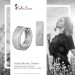 Silberdream SilberDream Creole Brushed 1,5cm 925er Sterling Silber Damen Ohrringe SDO4420J Im Verkauf