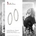 Silberdream SilberDream Creole Diamantschliff 4cm 925 Sterling Silber Damen Ohrring SDO67364 50% Rabatt für begrenzte Zeit