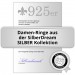 Silberdream SilberDream Ring Bandring gedreht Zirkonia weiß Gr.60 aus 925er Silber SDR411W60 Weihnachtsangebot