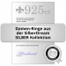 Silberdream SilberDream Ring Relief Zirkonia weiß Gr.58 aus 925er Silber Damen SDR412W58 Muttertagsangebot