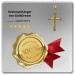 Silberdream GoldDream Kettenanhänger Kreuz zweifarbig 333 Gelbgold Echtschmuck GDH516TY Tägliche Deals