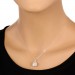 Silberdream SilberDream Glitzer Anhänger Silber Zirkonias weiß GSH101 Tiefpreis