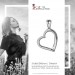 Silberdream SilberDream Ketten Anhänger -Herz- Zirkonia weiß 925 Silber SDH4381W Begrenzte Freigabe