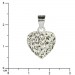 Silberdream SilberDream Glitzer Anhänger Herz Zirkonia Kristalle weiß 925 GSH203W Zeitbegrenzte Promotion