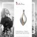 Silberdream SilberDream Ketten Anhänger -Blatt- bicolor 925er Sterling Silber SDH4378T Super Rabatt