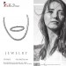 Silberdream SilberDream Schmuck Set Zopf Collier & Armband Damen 925 Silber SDS463J 2025