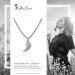 Silberdream SilberDream Schmuck Set Kette und Anhänger Flügel Zirkonia 925er SDS4925W Blitzverkäufe