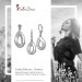Silberdream SilberDream Schmuck Set Anhänger und Ohrringe Big Zirkonia Silber SDS4907W Flash Sale