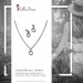 Silberdream SilberDream Schmuck Set Kette und Ohrringe Circle Zirkonia 925er Silber GSS408W Online Shopping