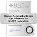 Silberdream SilberDream Schmuck Set Kette und Ohrringe Rund Zirkonia 925er Silber GSS411W Cyber Monday