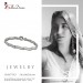 Silberdream SilberDream Armband Wave 925 Silber gehämmert matt 19cm SDA4792O Valentinstagsangebot