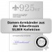 Silberdream SilberDream Armband Wave 925 Silber gehämmert matt 19cm SDA4792O Valentinstagsangebot
