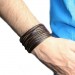 Silberdream SilberDream Lederarmband braun Herren Leder Armband LA2249B Bestseller