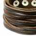 Silberdream SilberDream Herren Leder Armband braun Lederarmband LA2248B Saisonale Angebote