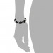 Silberdream SilberDream Shamballa Armband Stein schwarz / silber SDA913 Kauf eins, bekomm eins gratis