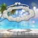 Silberdream SilberDream Shamballa Armband weiß mit 9 Zirkonia Kugeln weiß SDA930 Tägliche Deals