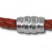 Silberdream SilberDream Leder Armband 5mm rostrot 22cm Edelstahl Verschluss LAB0522 Bis zu 65% Rabatt