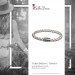 Silberdream SilberDream Leder Armband weiß 20cm mit Edelstahl Verschluss LS1522 Günstiger Verkauf