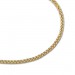 Silberdream GoldDream Armband Zopf bicolor 333 Gold 19cm 8 Karat GDA0519T Kostenloser Versand