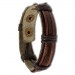 Silberdream SilberDream Lederarmband schwarz Herren Leder Armband LA0014 Fabrikpreis