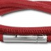 Silberdream SilberDream Leder Armband doppelt 40cm fuchsia Edelstahlverschluss LAB0840 Exklusivangebot