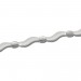 Silberdream SilberDream Armband Welle matt/glänzend 925 Sterling Silber 19cm SDA432 Valentinstagsangebot