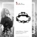 Silberdream SilberDream Shamballa Armband Zirkonia Kugeln weiß/schwarz SDA929 Heißer Verkauf