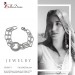 Silberdream SilberDream Armband Ringe 925 Sterling Silber Damen 18,5cm SDA419 Große Rabatte
