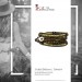 Silberdream SilberDream Lederarmband Tigerauge, Metallperlen gold Damen Leder Band LA2919B Saisonale Angebote