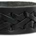 Silberdream SilberDream Lederarmband schwarz Kreuzband Leder Armband LA5654S Tägliche Deals