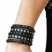 Silberdream SilberDream Lederarmband schwarz Zirkonia Damen Leder Armband LAP231S Sonderangebote