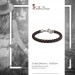 Silberdream SilberDream Lederarmband geflochten braun Edelstahl Armband LAP008B Begrenzte Freigabe