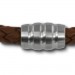 Silberdream SilberDream Leder Armband 5mm braun 20cm Edelstahl Verschluss LAB0220 Clearance-Verkauf