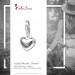 Silberdream SilberDream 925 Silber Charm Herz glanz Armband Anhänger FC3144 Günstiger Verkauf