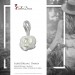 Silberdream SilberDream 925 Silber Charm Rose Armband Anhänger FC3118 Sonderangebot