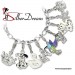 Silberdream SilberDream Charm Seestern weiß 925 Silber Armband Anhänger FC643 Große Rabatte