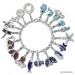 Silberdream SilberDream Glitzer Charm Clownfisch blau Zirkonia Kristalle GSC518B Bestseller