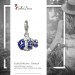 Silberdream SilberDream Glitzer Charm Clownfisch blau Zirkonia Kristalle GSC518B Bestseller