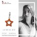 Silberdream SilberDream Glitzer Charm Stern offen orange Zirkonia Kristalle GSC556O Riesige Ersparnisse
