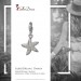 Silberdream SilberDream Charm Seestern Zirkonia 925 Silber Armband Anhänger FC730W Clearance-Verkauf