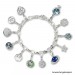 Silberdream SilberDream Charm Stern Zirkonia 925er Silber Armband Anhänger FC903W Black Friday Preise