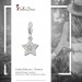 Silberdream SilberDream Charm Stern Zirkonia 925er Silber Armband Anhänger FC903W Black Friday Preise